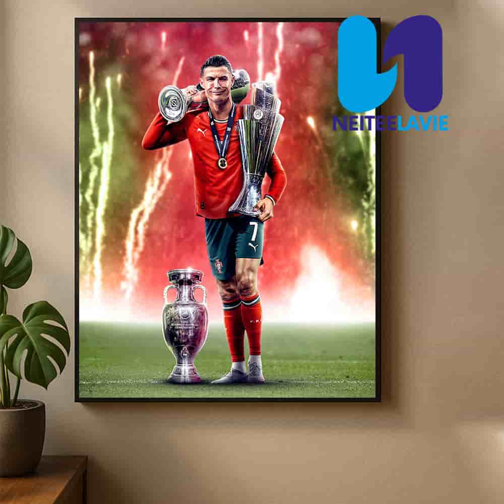 Cristiano Ronaldo Add Another International Trophy To The Collection 2025 Home Decor Poster Canvas Cristiano Ronaldo Add Another International Trophy To The Collection 2025 Home Decor Poster Canvas