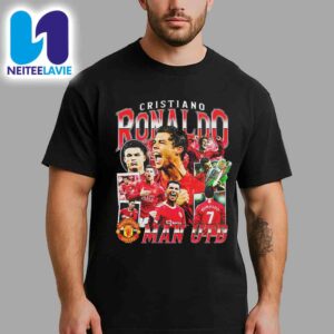 Cristiano Ronaldo Manchester United Merchandise Unisex T-Shirt
