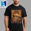 Slipknot Ferrara Summer Festival In Ferrara Italy On June 17 2025 At Piazza Ariostea Merch Two Sided Unisex T-Shirt
