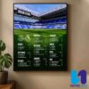 Burnley FC Premier League Fixtures 2025-26 Full Season Schedule Released Home Decor Poster Canvas