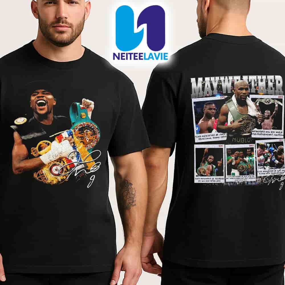 Floyd Mayweather Merchandise Two Sided Unisex T-Shirt Floyd Mayweather Merchandise Two Sided Unisex T-Shirt
