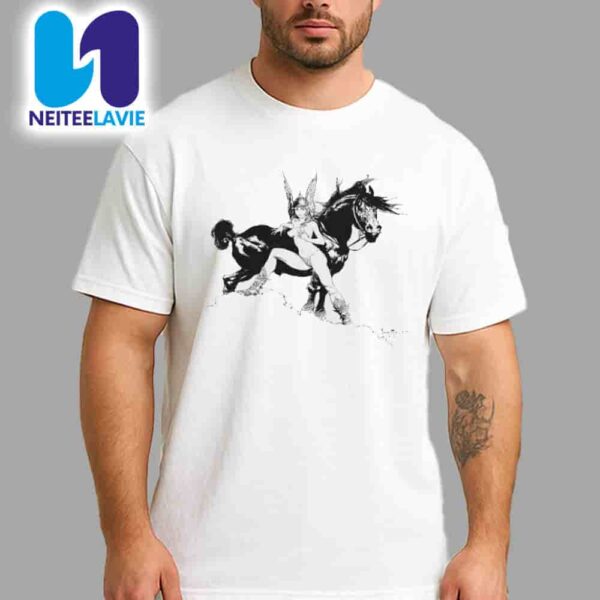 Frank Frazetta Women Of The Ages Artwork Merch Unisex T-Shirt