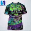 GWAR Take The Caverns 40th Anniversary Tour Poster In Grundy Country Tennessee On June 21 2025 All Over Print T-Shirt