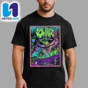 GWAR Take The Caverns 40th Anniversary Tour Poster In Grundy Country Tennessee On June 21 2025 Merchandise Unisex T-Shirt