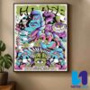 Widespread Panic Show Poster By Jason Clements On June 4-5-6 2025 At Chicago Theatre In Chicago IL Home Decor Poster Canvas