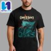 Metallica M72 World Tour 2025 Official Black Unisex T-Shirt Full Dates And Cities Back Print