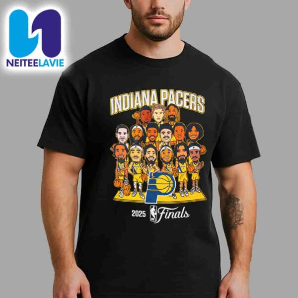 Indiana Pacers 2025 NBA Finals Team Merchandise Unisex T-Shirt