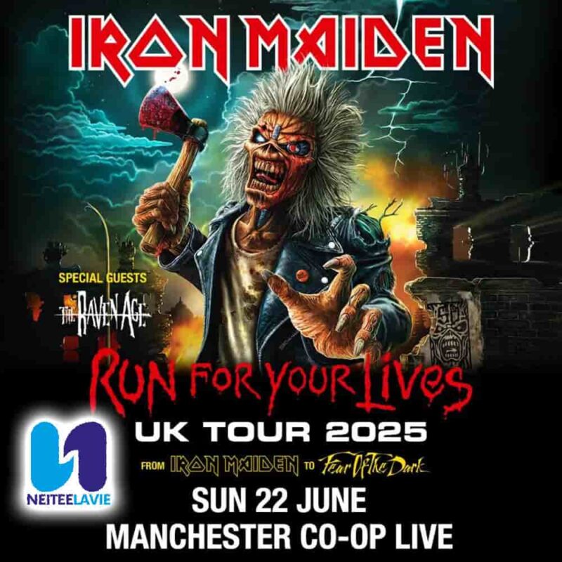 Iron Maiden In Manchester On June 22 2025 At Co op Live