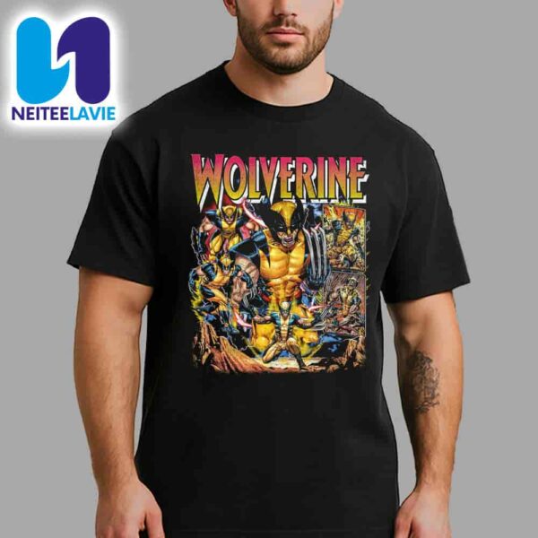 James Logan Howlett Wolverine The Xmen Collection 2025 Merchandise Unisex T-Shirt