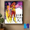 The Dark Knight Joker Falling Chaos In Free Fall Home Decor Poster Canvas