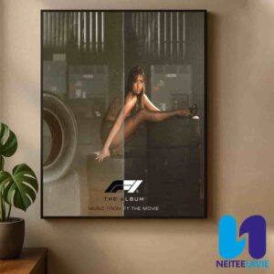 Just Keep Watching Tate McRae The Album 2025 Music From F1 The Movie Home Decor Poster Canvas