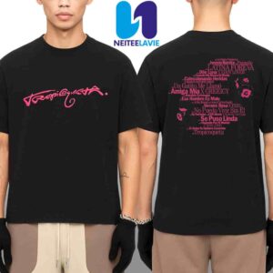 Karol G Tropicoqueta Album 2025 Tracklist Tee Merch Two Sided Unisex Shirt