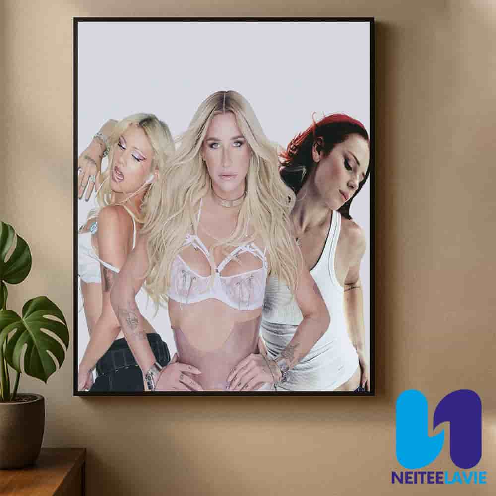 Kesha Reborn 2025 The Triple Persona Era Home Decor Poster Canvas Kesha Reborn 2025 The Triple Persona Era Home Decor Poster Canvas