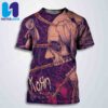 Queen Of The Stone Age Concert Poster In Colombus OH On June 17 2025 At KEMBA Live All Over Print T-Shirt