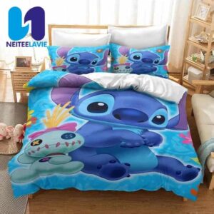 Lilo And Stitch Bedding Set Big Hug With Scrump Doll For Kids