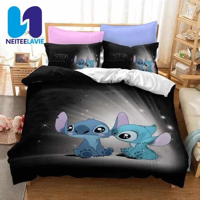Lilo And Stitch Bedding Set Mini Stitch Blue Fantasy Lilo And Stitch Bedding Set Mini Stitch Blue Fantasy
