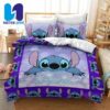 Lilo And Stitch Bedding Set Ohana Means Family Ocean Blue