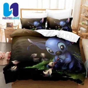 Lilo And Stitch Bedding Set Space Adventure Night For Kids