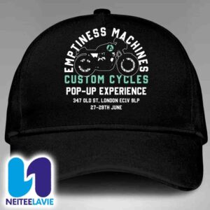 Linkin Park Emptiness Machines Custom Cycles Pop-Up in London On June 27–29 2025 Classic Snapback Hat-cap