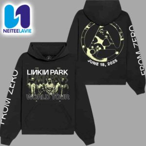 Linkin Park From Zero World Tour Hoodie 2025 At Berlin Germany On June 18 At Olympiastadion Merchandise Two Sided Unisex Shirt