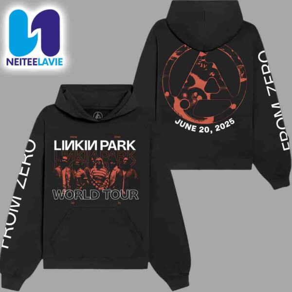 Linkin Park From Zero World Tour Hoodie 2025 At Bern Switzerland On June 20 At Bernexpo Merchandise Two Sided Unisex Shirt