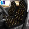 Louis Vuitton Black Monogram Green Pattern Full Car Seat Cover