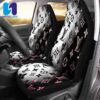 Louis Vuitton Black Pink Monogram White Horizontal Line Pattern Full Car Seat Cover