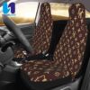 Louis Vuitton Brown Monogram Gold Signature Pattern Full Car Seat Cover