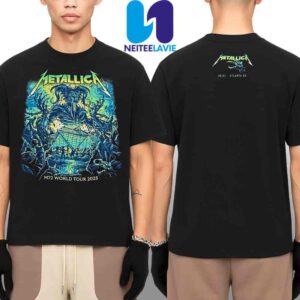 Metallica M72 Atlanta World Tour 2025 Pop-up Merch Exclusive In Atlanta GA On June 3rd At Mercedes Benz Stadium Two Sided Unisex T-Shirt
