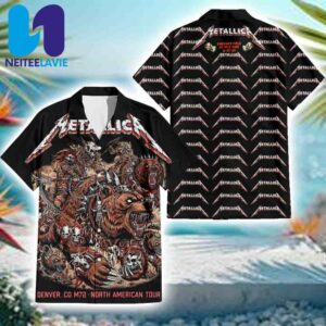 Metallica M72 Denver Concert Night 1 Hordes Of The Mountain In Denver CO On June 27 2025 At Empower Field at Mile High Summer Hawaiian Shirt