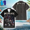 Metallica M72 Santa Clara Night 2 Venue Tee In Santa Clara CA On June 22 2025 At Levis Stadium Summer Hawaiian Shirt