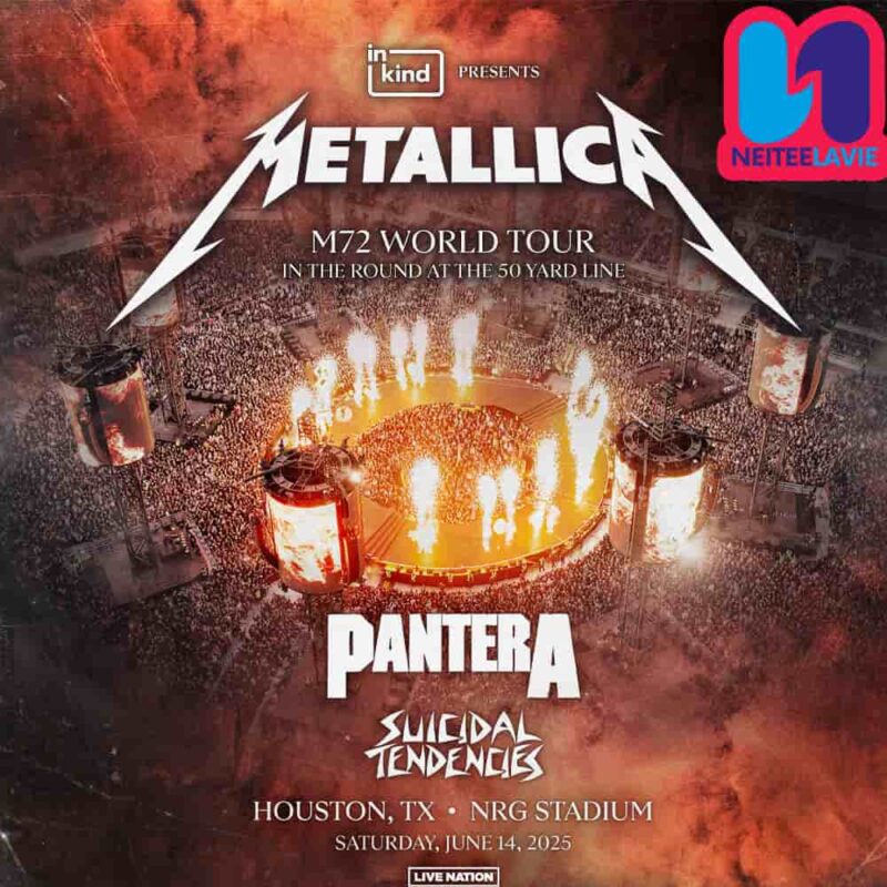 Metallica M72 World Tour At NRG Stadium In Houston TX On Jun 14 2025
