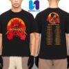Iron Maiden Run For Your Lives World Tour 2025 Dublin Ireland On June 25 At Malahide Castle Merchandise Two Sided Unisex T-Shirt