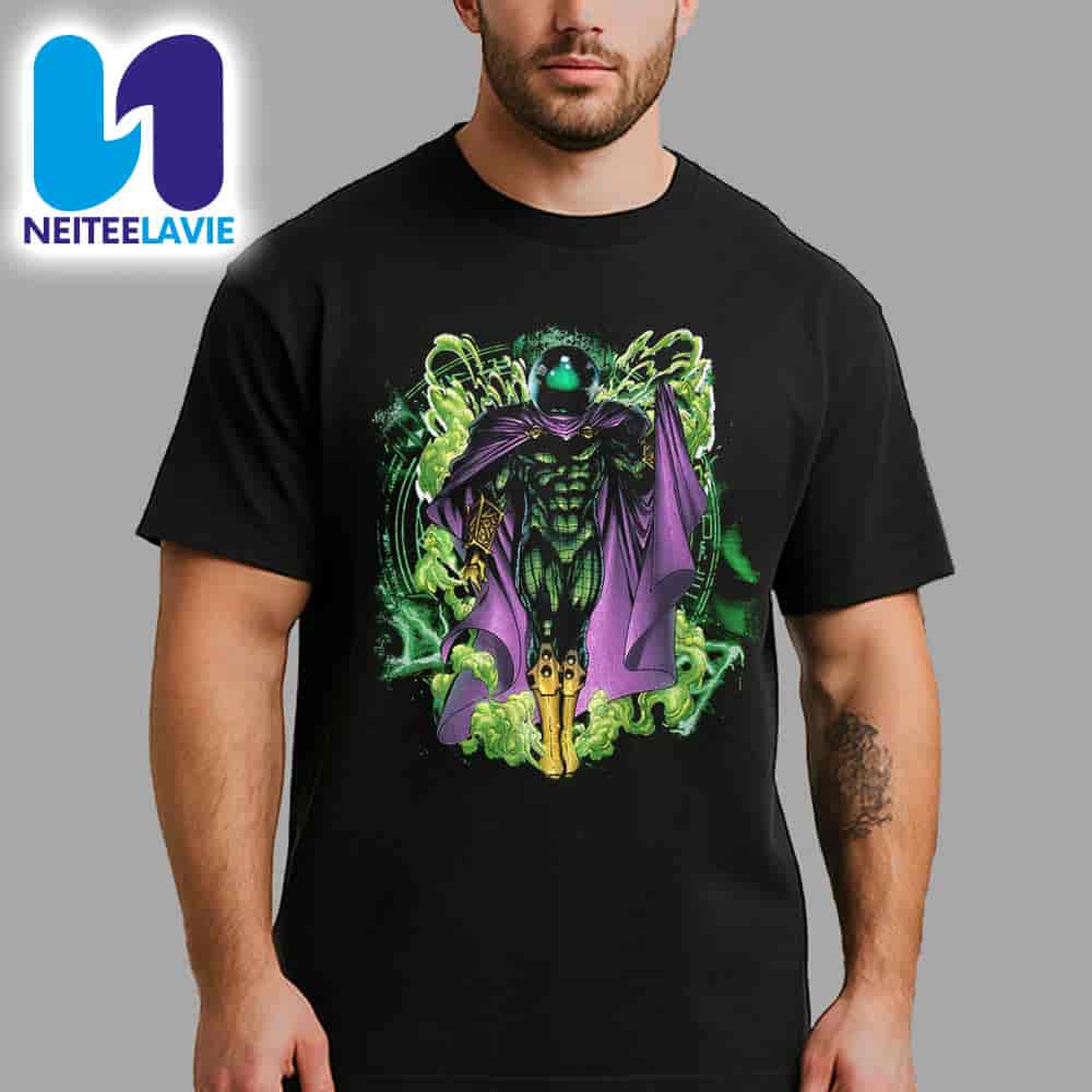 Mysterio Spiderman Far From Home Collection 2025 Merchandise Unisex T-Shirt Mysterio Spiderman Far From Home Collection 2025 Merchandise Unisex T-Shirt