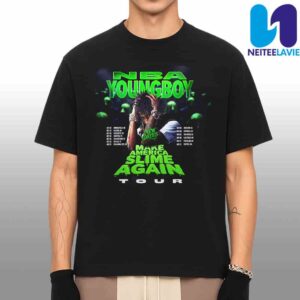 NBA YoungBoy New Date MASA Make America Slime Again Tour Date List 2025 Merchandise Unisex T-Shirt