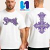 Chaos And Carnage White Skull King Tee 2025 Merch Two Sided Hoodie Shirt