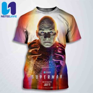 New Poster Anthony Carrigan Is Metamorpho For Superman Only In Theaters July 11 2025 All Over Print T-Shirt