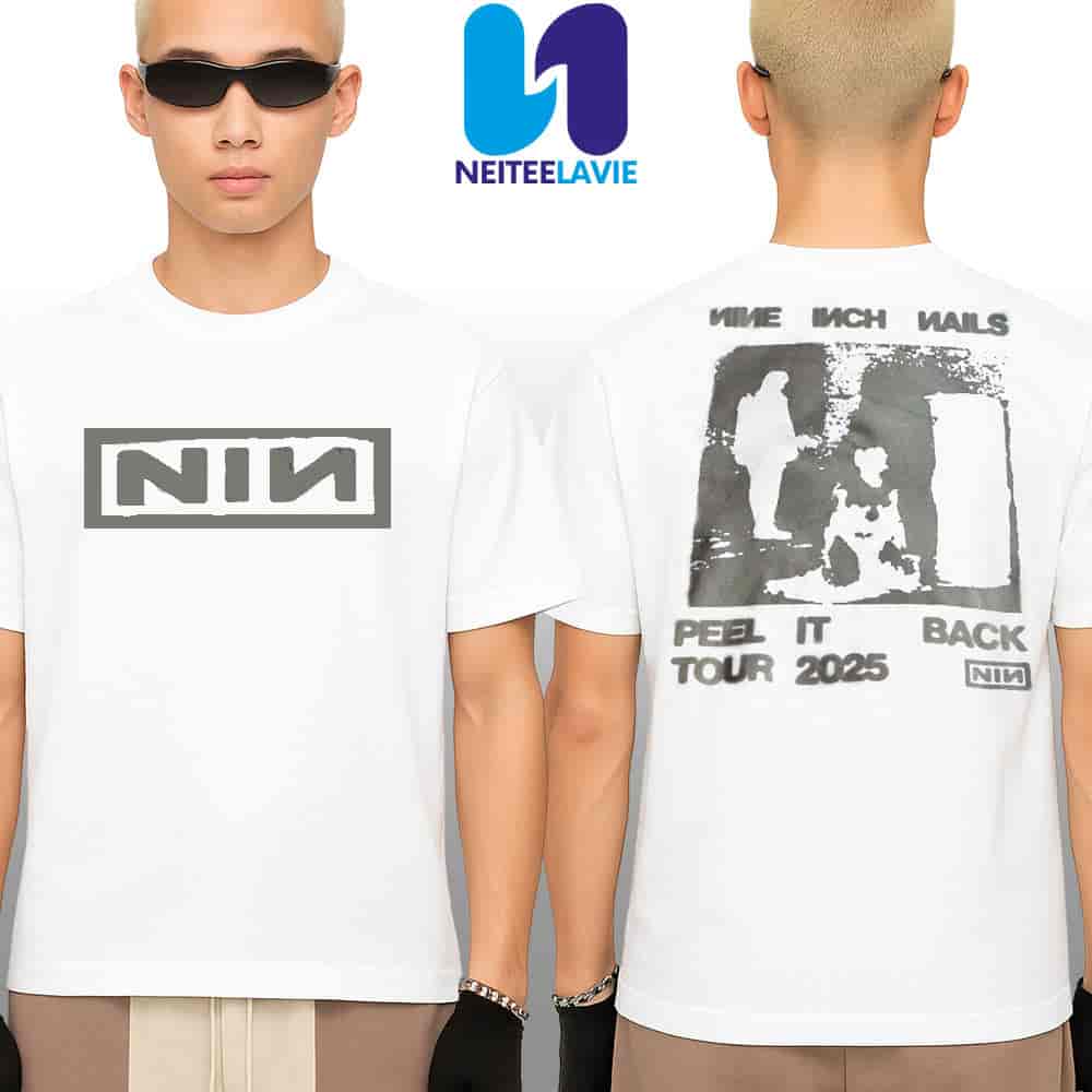 Nine Inch Nails Peel It Back Tour 2025 Hold Tee Merch Two Sided Unisex Shirt Nine Inch Nails Peel It Back Tour 2025 Hold Tee Merch Two Sided Unisex Shirt