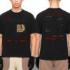 Nine Inch Nails Peel It Back Tour 2025 Hold Tee Merch Two Sided Unisex Shirt