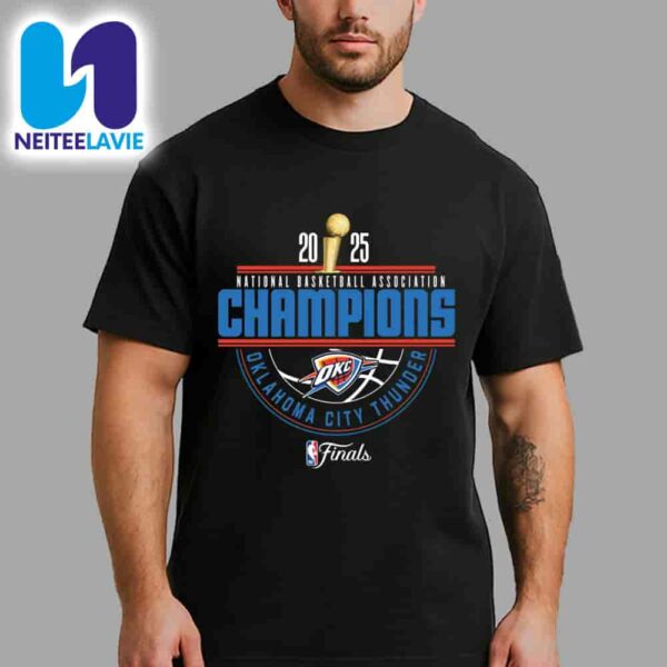 OKC Thunder 2025 NBA Champions Arch Merchandise Unisex T-Shirt