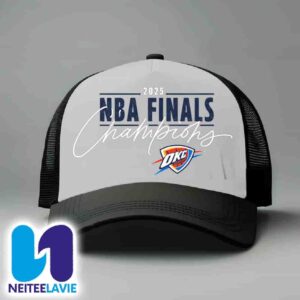 OKC Thunder NBA Finals Champions 2025 Classic Snapback Hat-cap