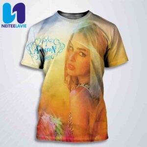 Official Poster Addison Album 2025 By Addison Rae All Over Print T-Shirt
