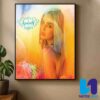 Official Poster New Song 2025 Burning Flower By HANA Release On June 9 Home Decor Poster Canvas