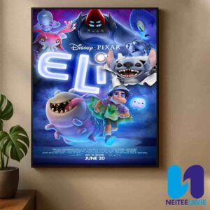 Official Poster Elio Stitch Release Only In Theaters June 20 2025 Home Decor Poster Canvas