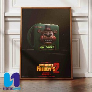 Official Poster Five Nights At Freddys 2 Only In Theaters 5 December 2025 Home Decor Poster Canvas