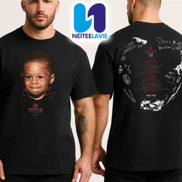 Official Poster Lil Wayne The Carter VI Album 2025 Merch Unisex T-Shirt