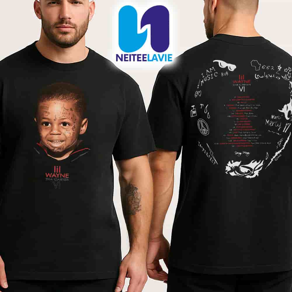 Official Poster Lil Wayne The Carter VI Album 2025 Merch Unisex T-Shirt Official Poster Lil Wayne The Carter VI Album 2025 Merch Unisex T-Shirt