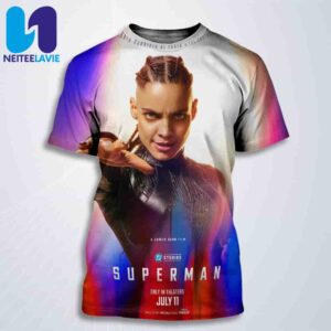 Official Poster Maria Gabriela De Faria Is The Engineer For Superman Only In Theaters July 11 2025 All Over Print T-Shirt