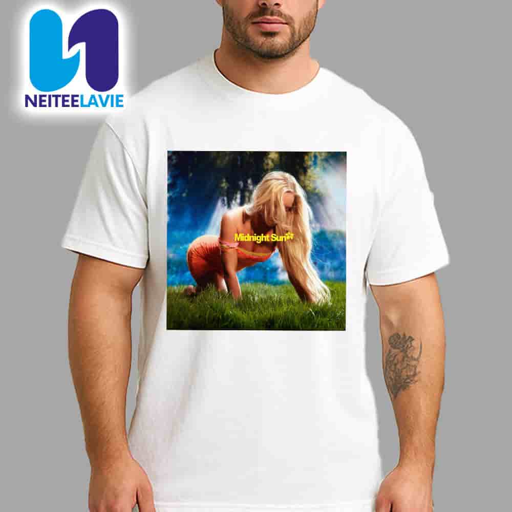 Official Poster Midnight Sun Album By Zara Larsson Release On September 26 2025 Merchandise Unisex T-Shirt Official Poster Midnight Sun Album By Zara Larsson Release On September 26 2025 Merchandise Unisex T-Shirt