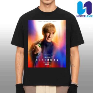 Official Poster Nathan Fillion Is Guy Gardner For Superman Only In Theaters July 11 2025 Merchandise Unisex T-Shirt